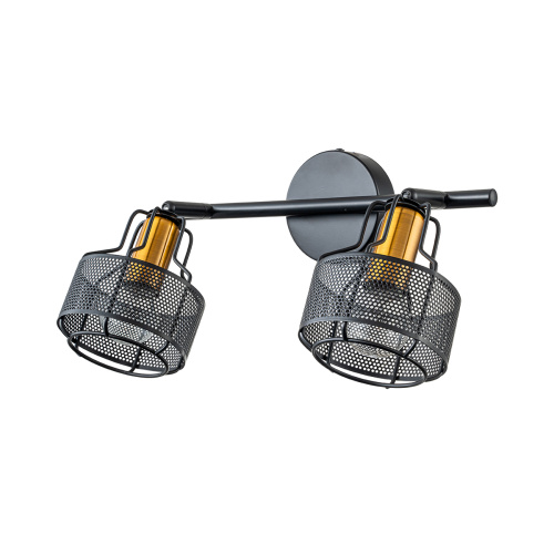 Настенно-потолочный свет Escada 1100/2A E14*40W Black/Gold фото 2