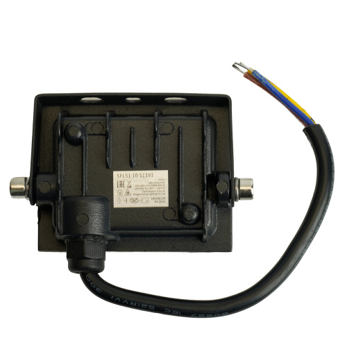 Светодиодный прожектор SAFFIT SFL51-10 IP65 10W 6500K черный фото 3