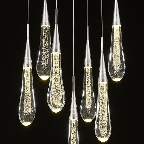 Подвесной светильник Pour 30 chrome фото 2