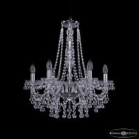 Люстра хрустальная 1409/6/195/h-63 Ni