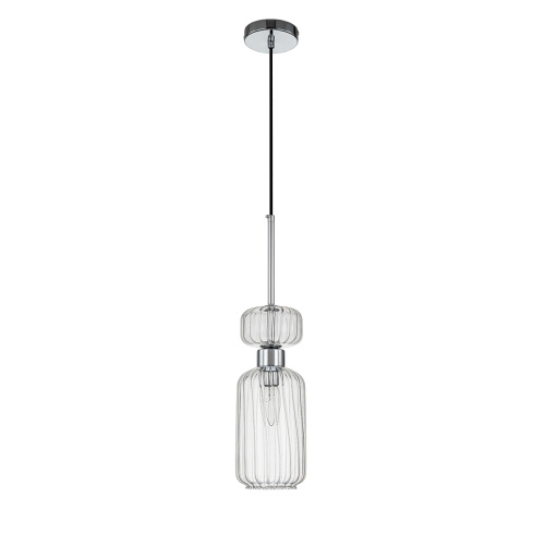 Подвесной светильник Escada 1141/1S E14*60W Chrome/Clear фото 2