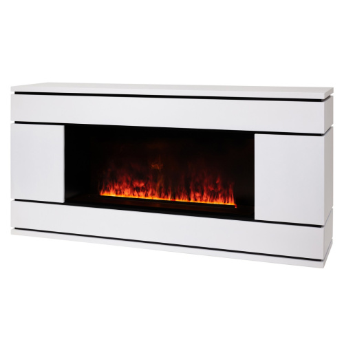 Каминокомплект VEGA/ВЕГА Белый матовый с очагом Электроочаг CASSETTE/КАССЕТА 1000 фото 2