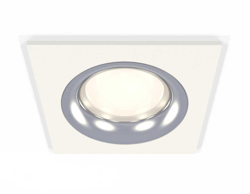 Комплект встраиваемого светильника Ambrella light Techno Spot XC7631003 SWH/PSL белый песок/серебро полированное (C7631, N7012)