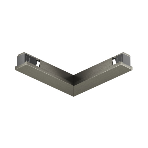TR5723-DN Электрический коннектор для трека SHINE BASE 90° потолок-потолок, темный никель, алюминий фото 5