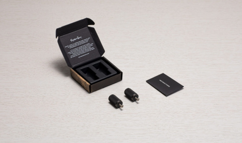 Ручка-кнопка Knob Cross Black set of 2 фото 4