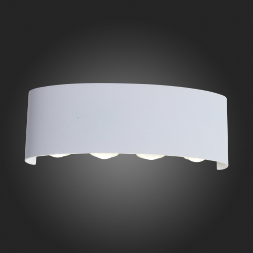SL089.501.08 Светильник уличный настенный ST-Luce Белый кварцевый LED 8*1W 4000K BISELLO фото 4