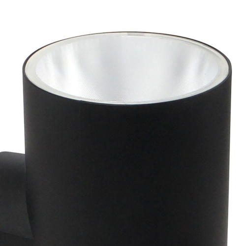 Уличный настенный светодиодный светильник Arte Lamp Alcyone A6109AL-2BK фото 3