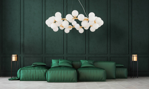 Подвесной светильник Lumina Deco Marsiada LDP 6033-40 GD фото 5