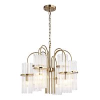 SL6145.303.09 Светильник подвесной ST-Luce латунь/прозрачный E14 9*40W TASSE