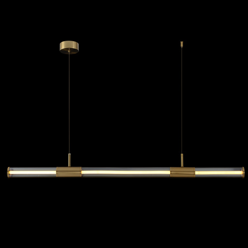 Светильник подвесной Crystal Lux LINEUP SP24W LED BRASS фото 5