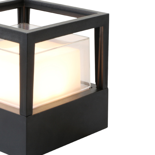 Настенный светильник Escada 30018W/02 LED*6W IP54 Black фото 2