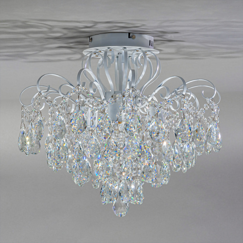 Потолочный светильник Escada 1121/6PL E27*60W White/Silver фото 3