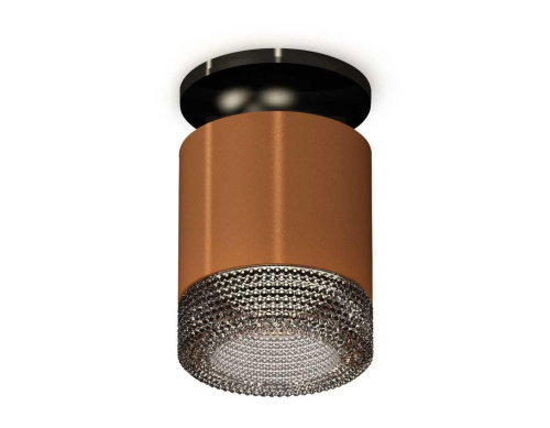 Комплект накладного светильника Ambrella light Techno Spot XS7404102 SCF/BK кофе песок/тонированный (N7926, C7404, N7192)