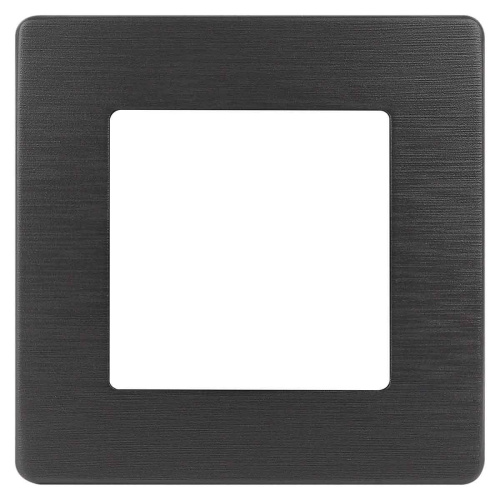Рамка 1-постовая ЭРА 12 сатин графит 12-5101-12 Б0052505 Рамка 1-постовая ЭРА 12 сатин графит 12-5101-12 Б0052505
