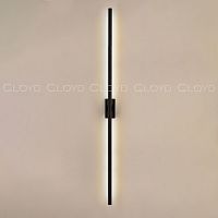 Бра Cloyd LINEAS-B W1 / выс. 100 см- 4000K - черный матовый (арт.20458)