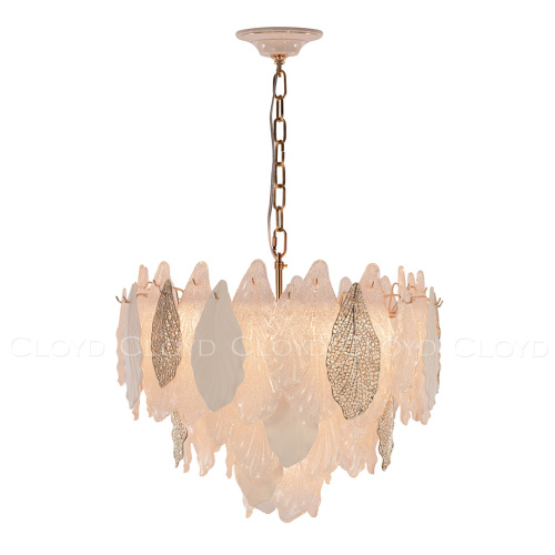 Люстра Cloyd SENEGAL-A C15 / Ø60 см - с золотыми листьями - золото (арт.10366) фото 5