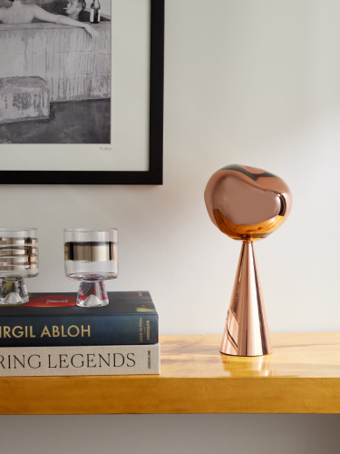 Настольная лампа Melt copper фото 4