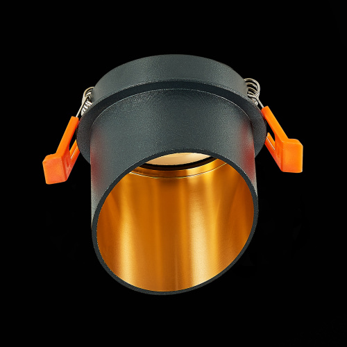 ST214.408.01 Св-к встр. Черный GU10 1*50W  IP20 L68xW68xH68 220V Без ламп Встраиваемые светильники фото 7