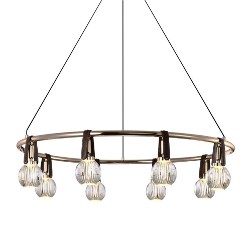 Люстра P0853-8C gold