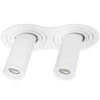 Комплект из светильника и рамки Lightstar Intero Tubo (217626+217262+217262) i626262