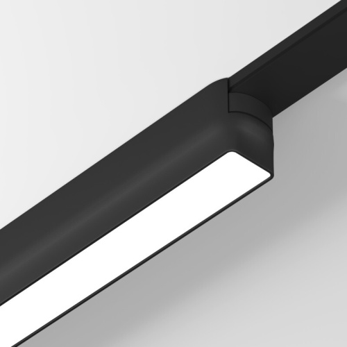 DK5360-BK Светильник для трека Air, серия Linear 2700-6500 со светодиодом, L230*W26*H36мм, 48V DC, 9W, RA?90, 120°, 2700-6500K, IP20, черный, алюминий фото 4