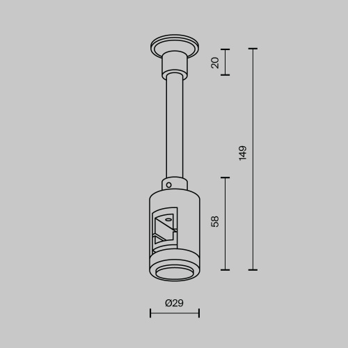 Комплектующие для трековой системы Technical TRA155CW-SL1-B фото 2 Комплектующие для трековой системы Technical TRA155CW-SL1-B фото 2