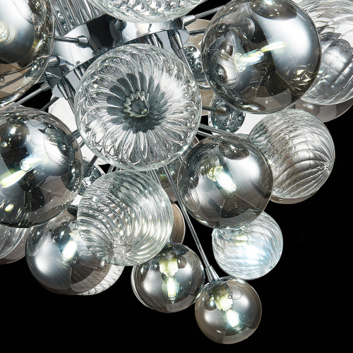 SL1124.103.29 Люстра подвесная ST-Luce Хром/Дымчатый, Прозрачный G9 29*5W 4000K VINETTO фото 8