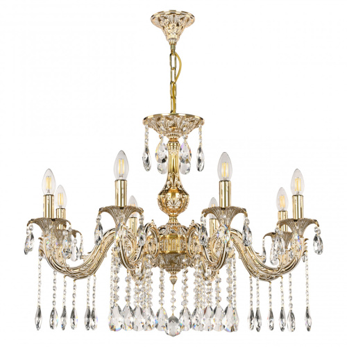 Люстра с хрустальными подвесками AL79101/8/250 A GW Bohemia Ivele Crystal (Богемия Ивеле Кристалл) Люстра с хрустальными подвесками AL79101/8/250 A GW Bohemia Ivele Crystal (Богемия Ивеле Кристалл)