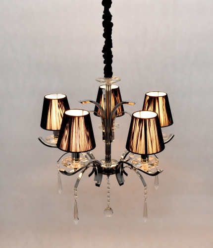 Хрустальная подвесная люстра Lumina Deco Gianna LDP 1157-5 фото 3