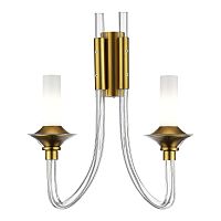 SL1241.201.02 Бра ST-Luce Золотистый/Белый E14 2*40W VETRANO