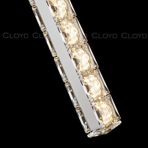 Подвесной светильник Cloyd ELATA P1 / выс. 38 см - хром (арт.11559) фото 5