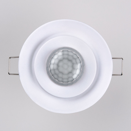 Инфракрасный датчик движения 8м 1200W 360° IP20 SNS-M-12 белый фото 2