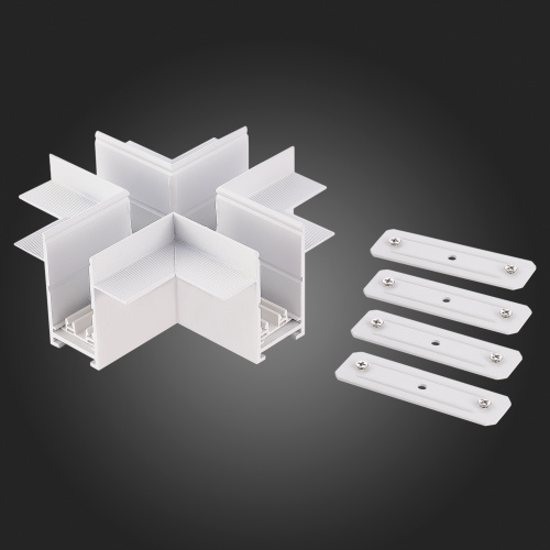 ST021.522.21 X- образный встраиваемый соединитель Skyline 220 ST-Luce Белый SKYLINE 220 фото 3 ST021.522.21 X- образный встраиваемый соединитель Skyline 220 ST-Luce Белый SKYLINE 220 фото 3