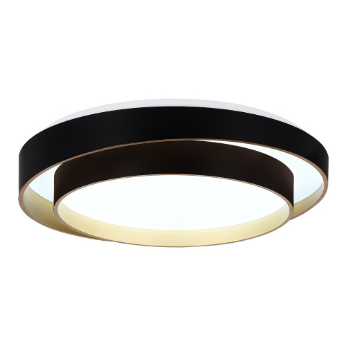 SLE6009-402-01 Светильник потолочный Черный/Белый LED 1*50W 3000K/4000K/6000K CROSBY фото 4