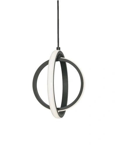 Чёрный светодиодный подвес “Глоу”