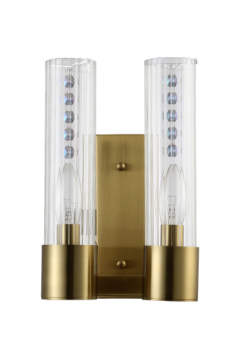 Бра Crystal Lux OTONO AP2 BRASS/TRANSPARENTE Бра Crystal Lux OTONO AP2 BRASS/TRANSPARENTE