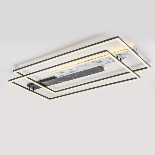 Потолочный светильник Escada 10250/2 LED*205W Black/White marble фото 4