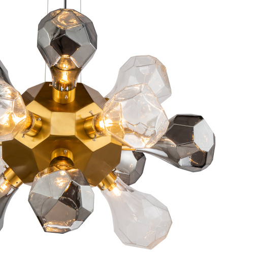 Люстра KR1197P-12 smoky/clear фото 2