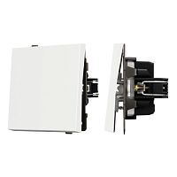Механизм звонкового выключателя SWT-TENDO-MKR1-SFPL-WH (230V, 10A) Arlight 054590