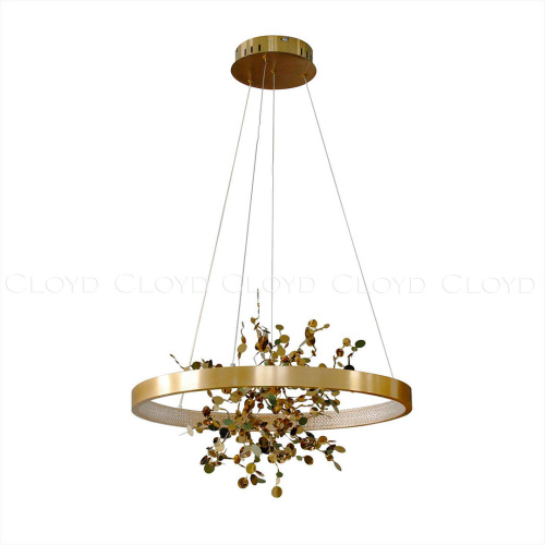 Люстра Cloyd TURBULENT C1 / Ø80 см - латунь (арт.10783) фото 4