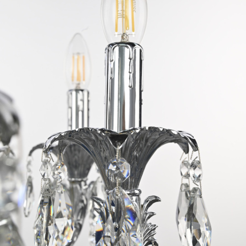 Люстра с хрустальными подвесками AL79101/10/250 B Ni Bohemia Ivele Crystal (Богемия Ивеле Кристалл) фото 8