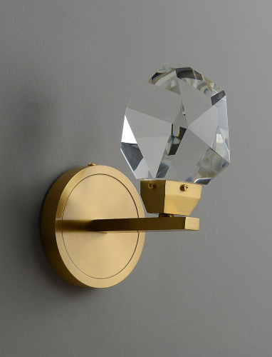 Настенный светильник 9701W/1 brass фото 2