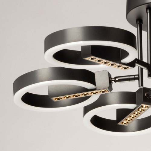 Потолочная светодиодная люстра De City Драйв 377014006 фото 6