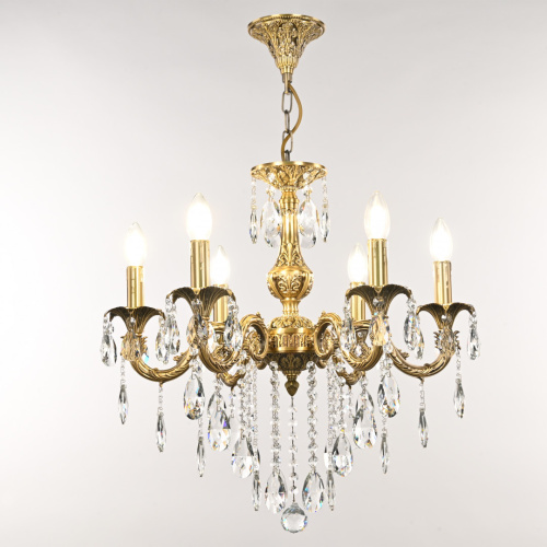 Люстра с хрустальными подвесками AL79101/6/175 B FP Bohemia Ivele Crystal (Богемия Ивеле Кристалл) фото 3