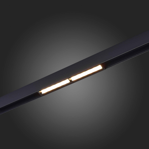 ST804.436.12 Магнитный трековый светильник Черный LED 1*12W 3000K 700Lm Ra>90 120° IP20 L220xW22xH46 SKYLINE 48 фото 5