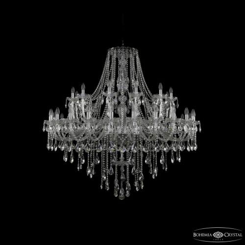 Люстра хрустальная 1415/24+12/530 Ni