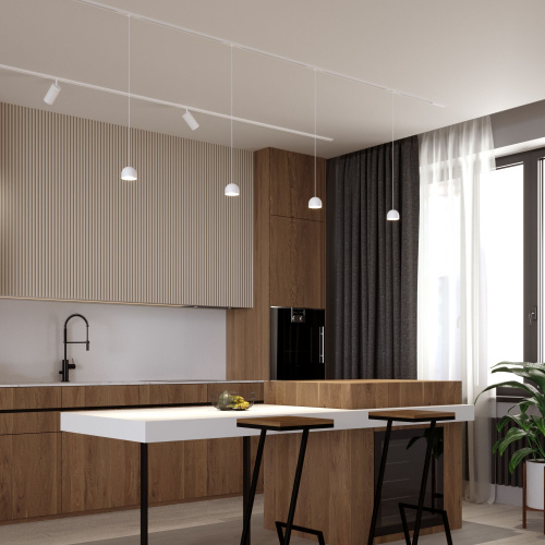 Slim Magnetic Трековый светильник 8W 4000K Uno (белый) 85126/01 фото 4