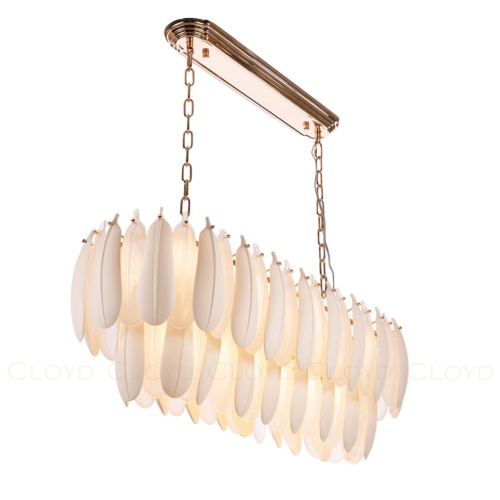 Люстра Cloyd BAHAMA-B C14 / шир. 110 см - бел.-зол. керамика (арт.10655)