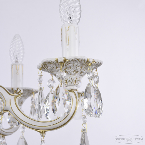 Люстра с хрустальными подвесками AL78101/5/175 B WMG Bohemia Ivele Crystal (Богемия Ивеле Кристалл) фото 6