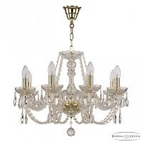 Люстра хрустальная 101/8/195 G Bohemia Ivele Crystal (Богемия Ивеле Кристалл)